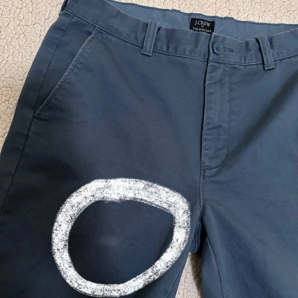J. Crew Men's Bleecker Pants in Blue